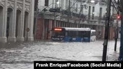 Serias afectaciones por lluvias este martes en La Habana y Camagüey