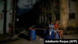 FOTO ARCHIVO. Apagón en La Habana. (Adalberto Roque/AFP/Archivo)