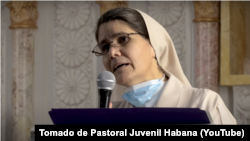 Nadieska Almeida Miguel, pertenece a la congregación Hijas de la Caridad de San Vicente de Paul.