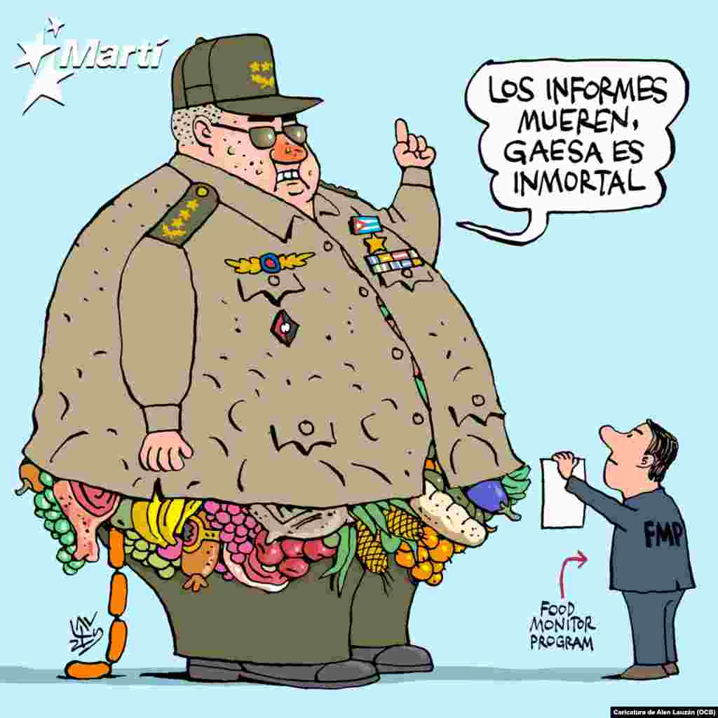 Food Monitor Program acusa a GAESA de agravar la crisis alimentaria en Cuba. 
