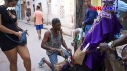 Los cubanos celebraron el día de San Lázaro