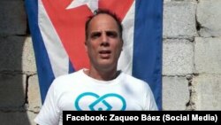 El opositor cubano Zaqueo Báez.