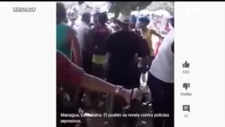 Info Martí | Cubanos se enfrentan a la violencia policial

