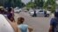 Operativo policial tras enfrentamiento entre agentes del orden y la población en una cola en Managua, Arroyo Naranjo. (Tomado de LasGuasimas.Managua.Cuba/Facebook)