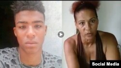 Milagros Machín denunció en un video la situación de su hijo. (Captura de video/Facebook)