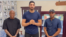 Enes Kanter Freedom, exjugador de basquetbol de la NBA y activista por los DDHH, el pugilista cubano Yordenis Ugás y el rapero cubano El Funky.