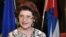 La comisaria europea de Educación, Cultura, Multilingüismo y Juventud, Androulla Vassiliou. 