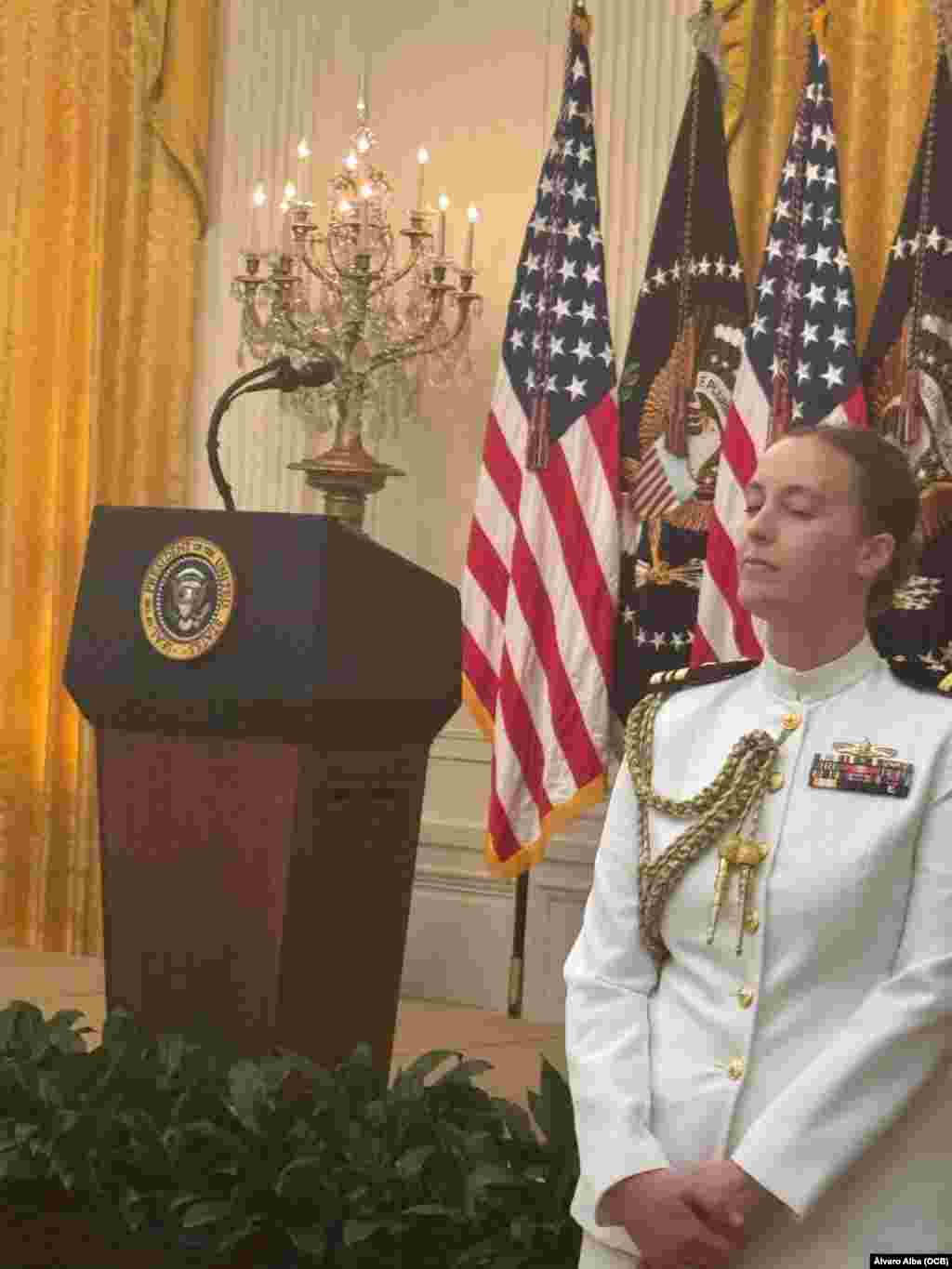 Ceremonia en la Casa Blanca por el Mes de la Herencia Hispana.
