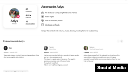 Antes de emigrar a Estados Unidos, Adys Lastres Morera se dedicaba al alquiler de propiedades en Cuba.
