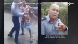 Info Martí | Usuarios de Facebook publican nombre de oficial represor cubano
