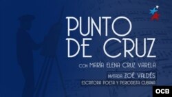 Punto de Cruz con la invitada Zoé Valdés