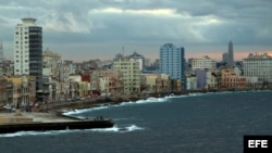 Vista de La Habana desde la bahía.