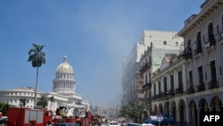 FOTOGALERIA Imágenes de la explosión en el Hotel Saratoga de La Habana