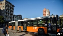 Omnibus en La Habana.