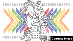 Emblema de ILGA 2014 México.