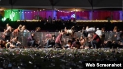 Imágenes del mortal tiroteo en festival de música en Las Vegas