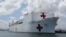 El buque hospital de la marina estadounidense USNS Comfort. 