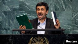 El presidente Ahmadineyah en la ONU