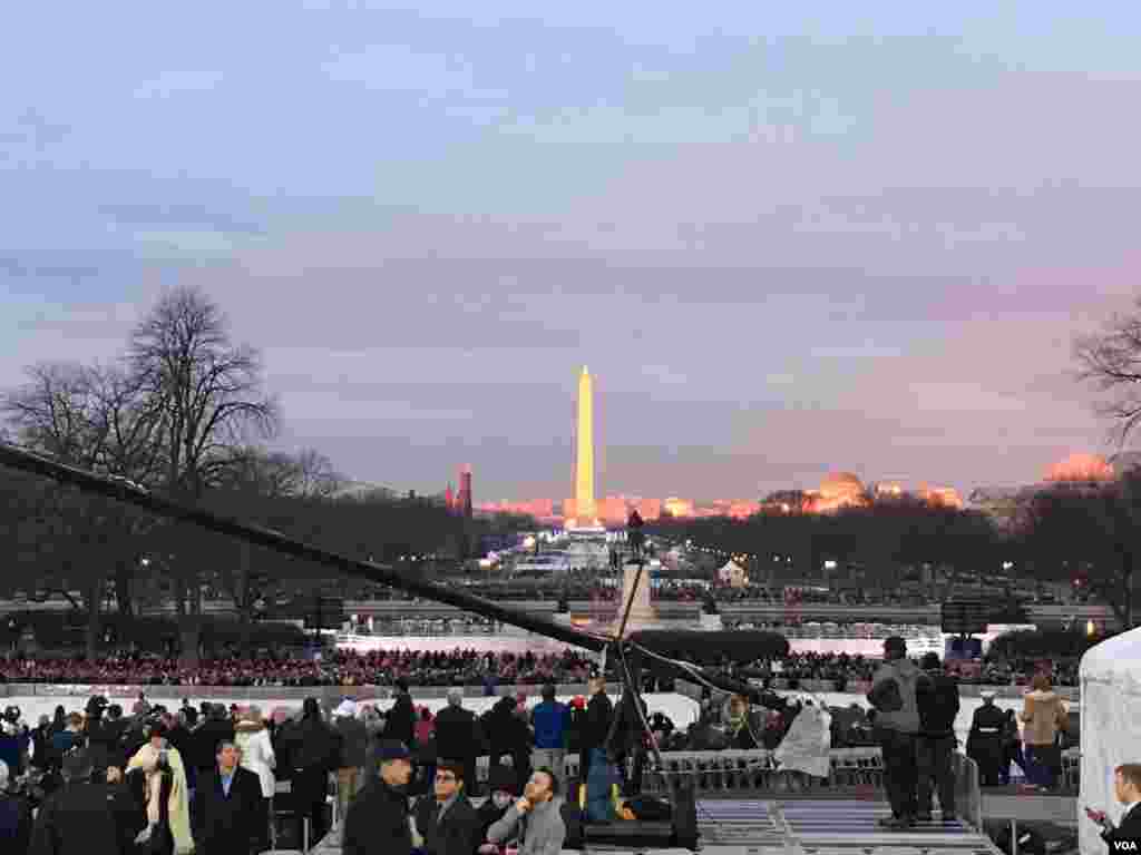 Washington DC en la mañana del 20 de Enero 2017