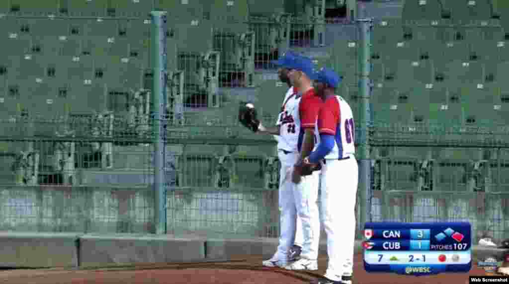 El bullpen cubano...
