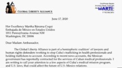 Global Liberty Alliance reclaman derechos de los médicos cubanos