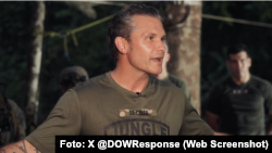 El secretario de Guerra de Estados Unidos, Pete Hegseth.