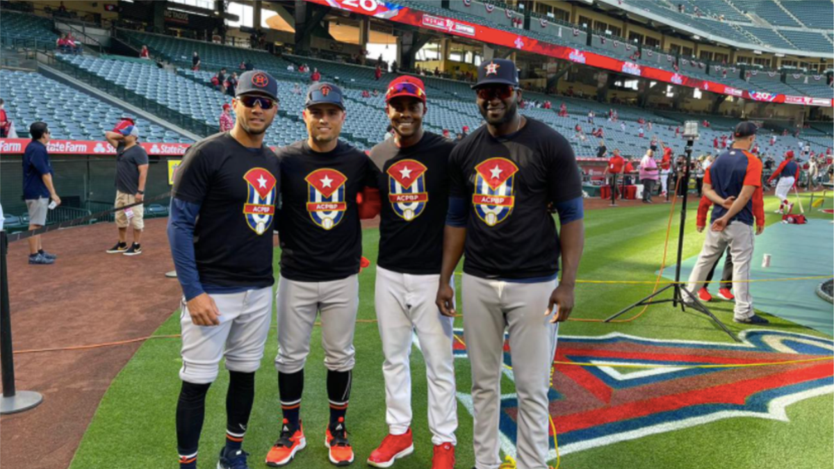 Peloteros cubanos de Astros apoyan crear equipo independiente en