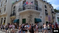 Turistas en La Habana