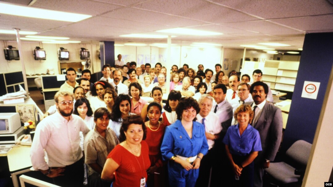 Los fundadores de Radio Martí