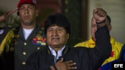 El presidente de Bolivia, Evo Morales