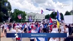 En Washington y Madrid, cubanos, reclaman libertad, democracia y el fin de la dictadura en Cuba