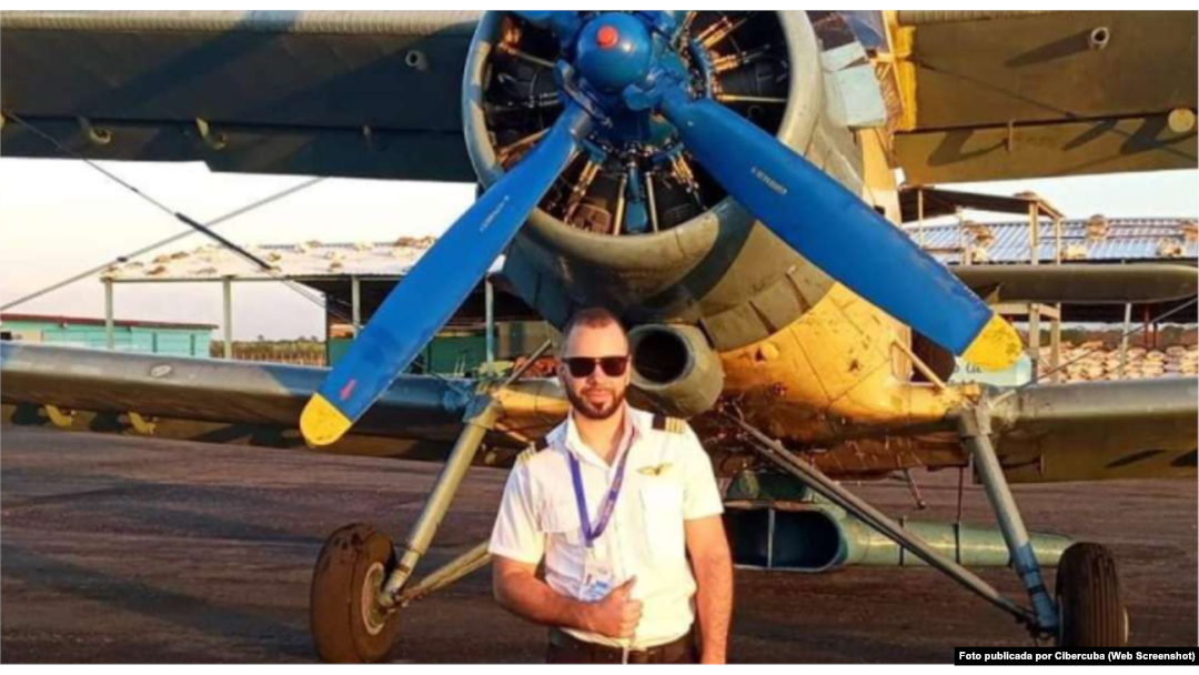 El piloto Rubén Martínez Machado.