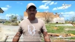 Destrucción en San Juan y Martínez por el paso del huracán Ian