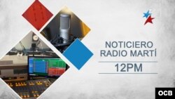Noticiero de Radio Martí 12:00 PM | Primera media hora