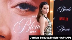 Ana de Armas en el estreno de Blonde en Los Angeles el 13 de septiembre de 2022.
