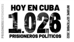 Prisoners Defenders registra 1026 presos políticos en Cuba
