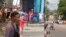 Imágenes de protestas que ocurrieron en La Habana durante de los prolongados apagones del 2022.