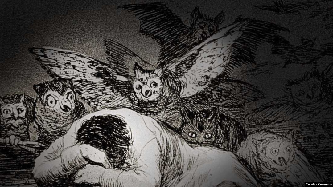 "El sueño de la razón produce monstruos", Francisco de Goya