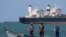 Un petrolero frente a la costa de Punta Cardón, Venezuela, el 14 de enero de 2026. (Foto AP/Matias Delacroix)