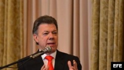 El presidente de Colombia, Juan Manuel Santos.
