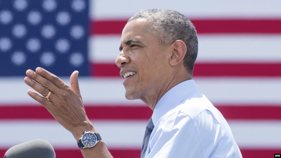 El presidente de EEUU, Barack Obama, hoy 17 de julio de 2014