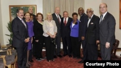Senadores y representantes estadounidenses de ambos partidos se entrevistaron con Raúl Castro en la misión de Cuba ante la ONU.