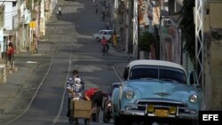 Calle en Cuba