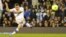 El jugador de la selección de Italia Emanuele Giaccherini anotó un gol ante Nigeria hoy, lunes 18 de noviembre de 2013, durante el juego amistoso entre ambas selecciones que se disputó en el Craven Cottage de Londres, Reino Unido.