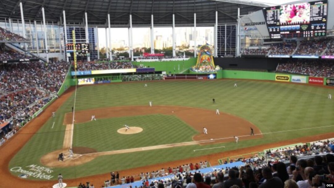 Estadio de los Miami Marlins.