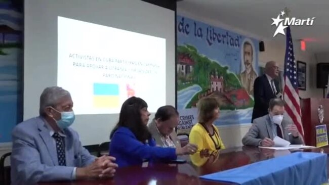 Info Martí | La comunidad cubana exiliada entrega ayuda para Ucrania