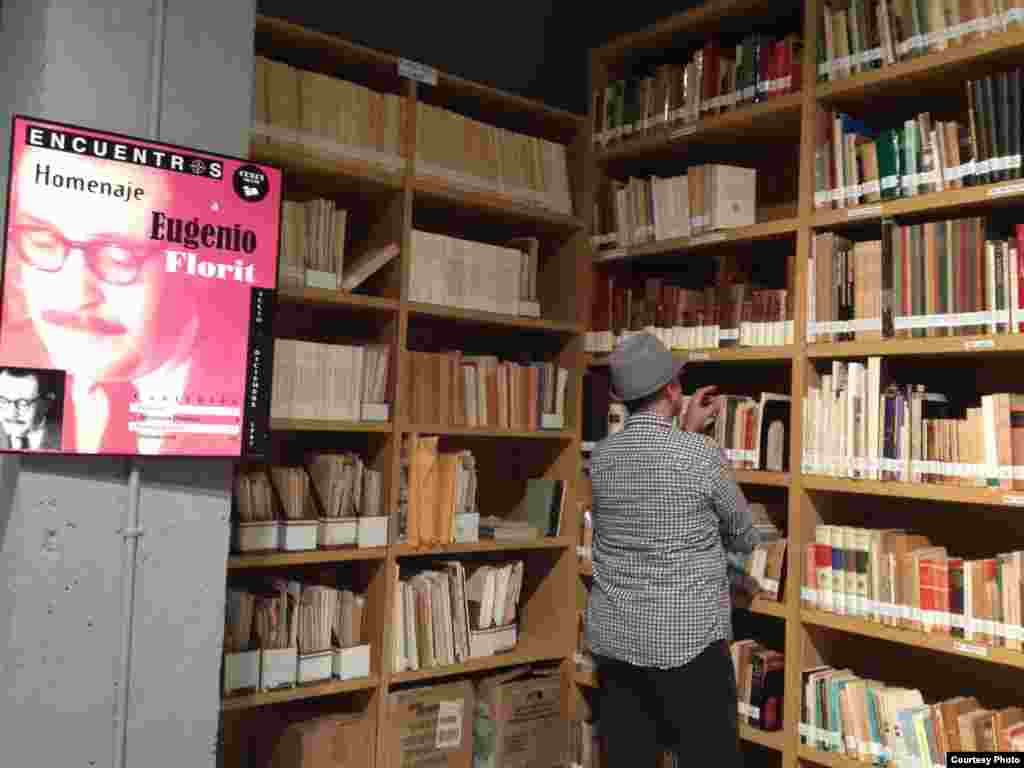 Reinauguración de la Biblioteca “Eugenio Florit” en el Centro Cultural Español 