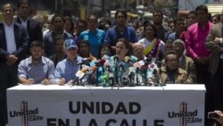 María Corina Machado reclama una posición firme contra Gobierno de Maduro