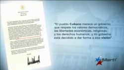 Presidente Trump denunció opresión que padece el pueblo cubano