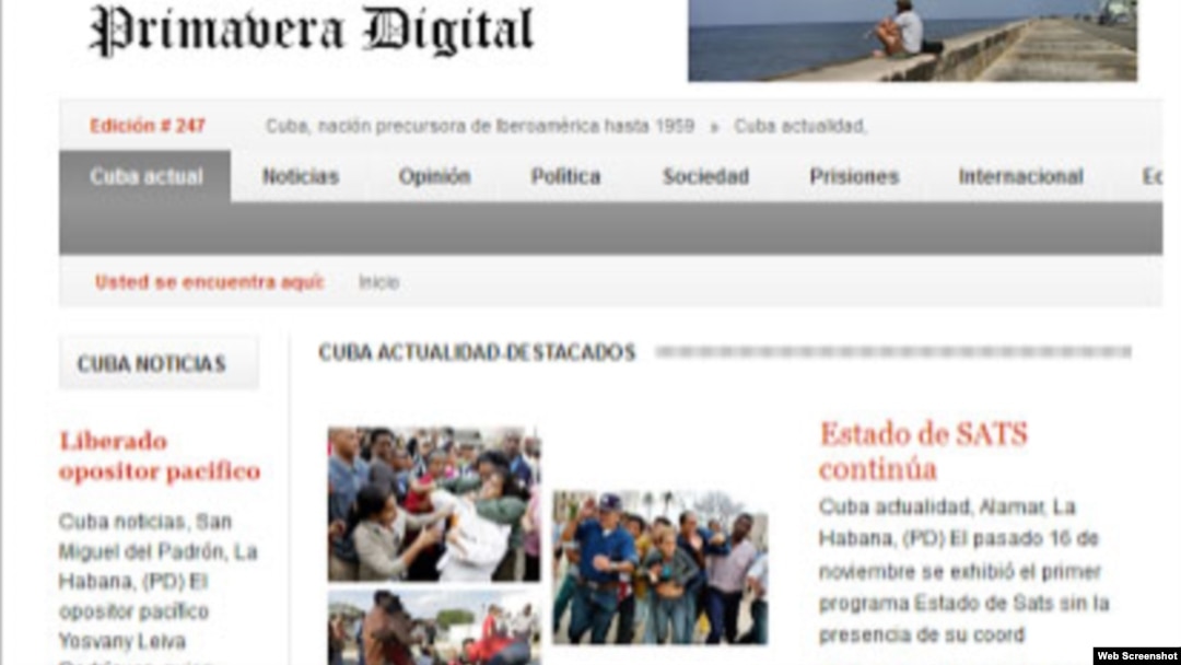 Facsímil de la edición 247, en el quinto aniversario de Primavera Digital.